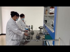 El líquido de fracturación libre de residuos daña poco el núcleo