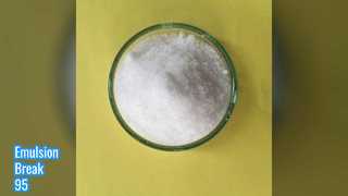 Emulsión de lubricantes para exploración de gas con una rotura del 95%