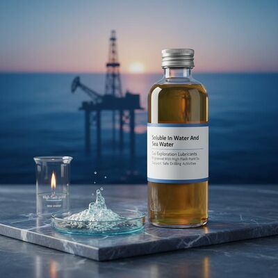 Soluble en agua y agua de mar Lubricantes para exploración de gas diseñados con alto punto de inflamación para apoyar actividades de perforación seguras